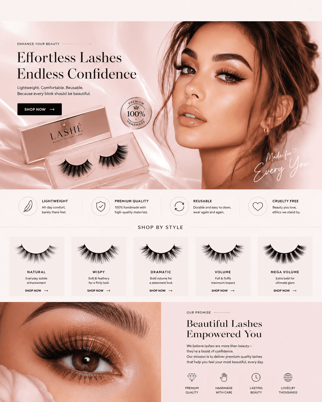 viviinnis factory -- premium false eyelash production