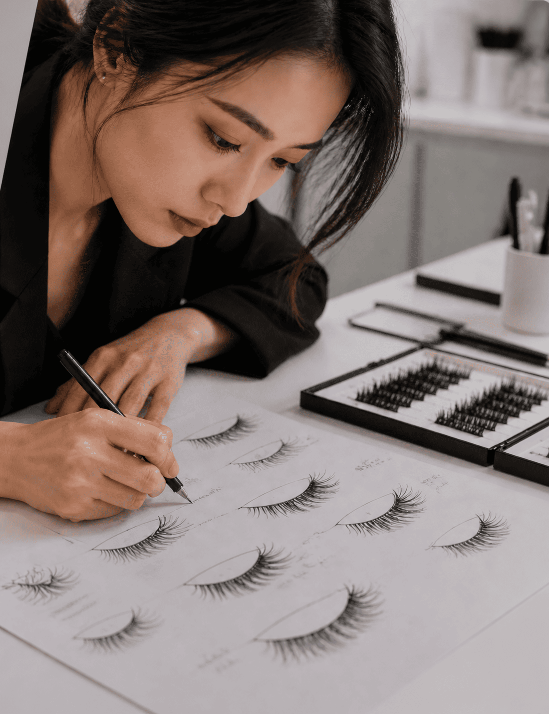 Custom lash packaging design