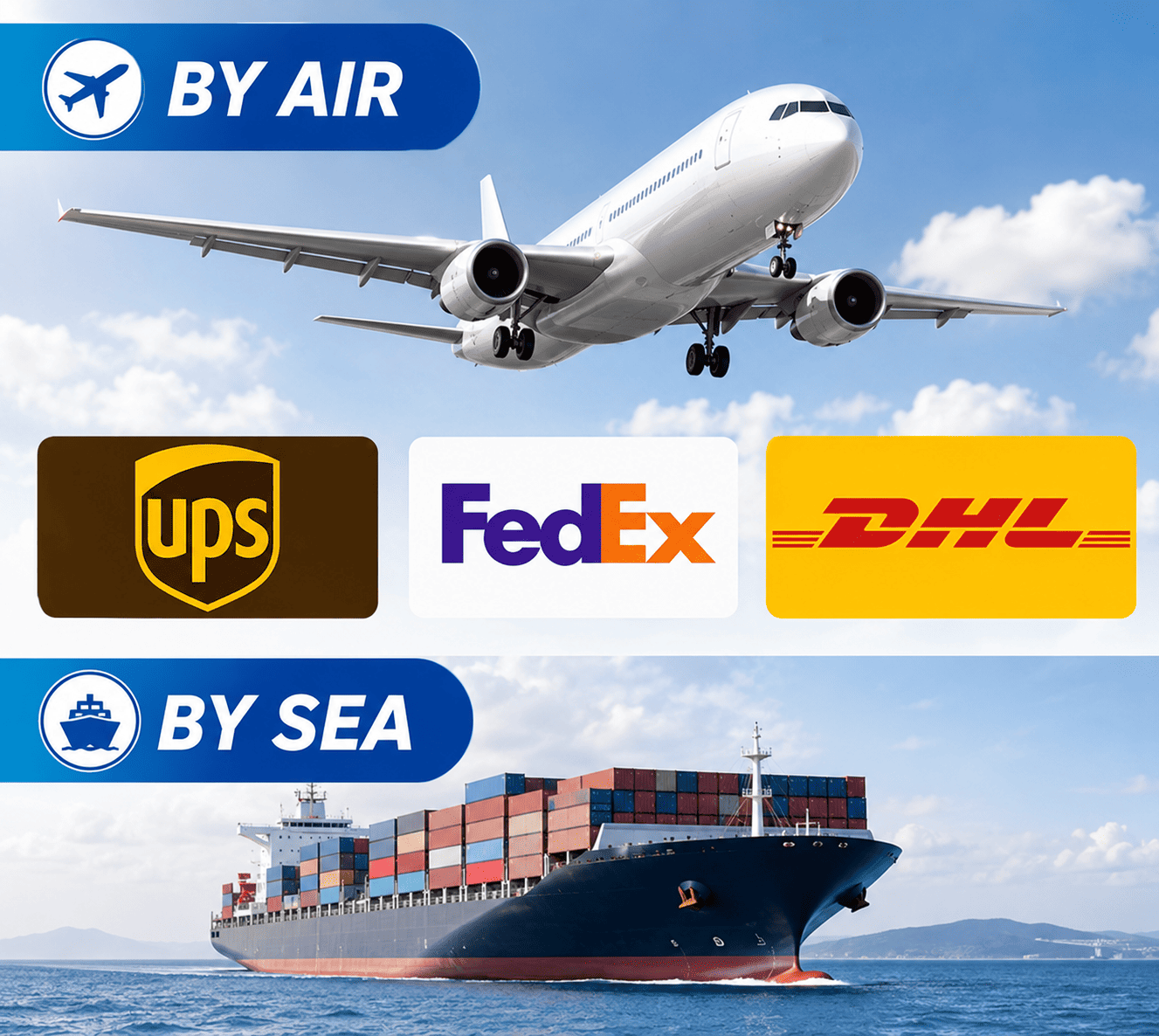 Express shipping to USA