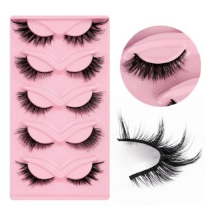 Wholesale Cat Eye Natural Full Strip False Eyelashes